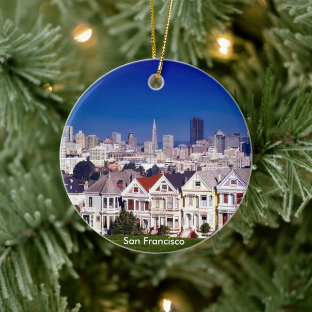 San Francisco Scenic Ornament (Tree)