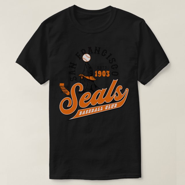 San Francisco Seals 1 T-Shirt (Design Front)