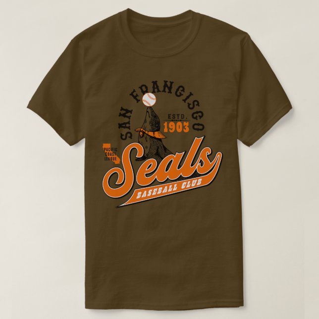 San Francisco Seals 1 T-Shirt (Design Front)