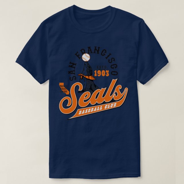 San Francisco Seals T-Shirt (Design Front)