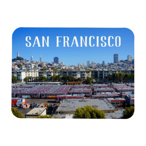 San Francisco Skyline 10 Magnet
