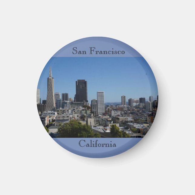 San Francisco Skyline #1 Magnet (Front)