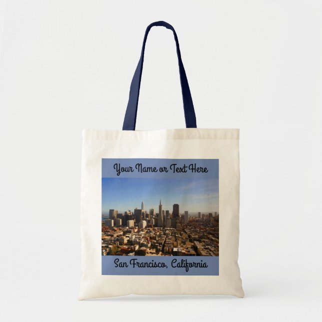 San Francisco Skyline #8-1 Tote Bag (Front)