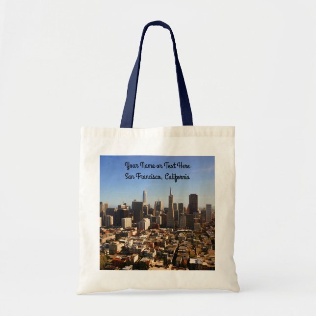 San Francisco Skyline #8-2 Tote Bag (Front)