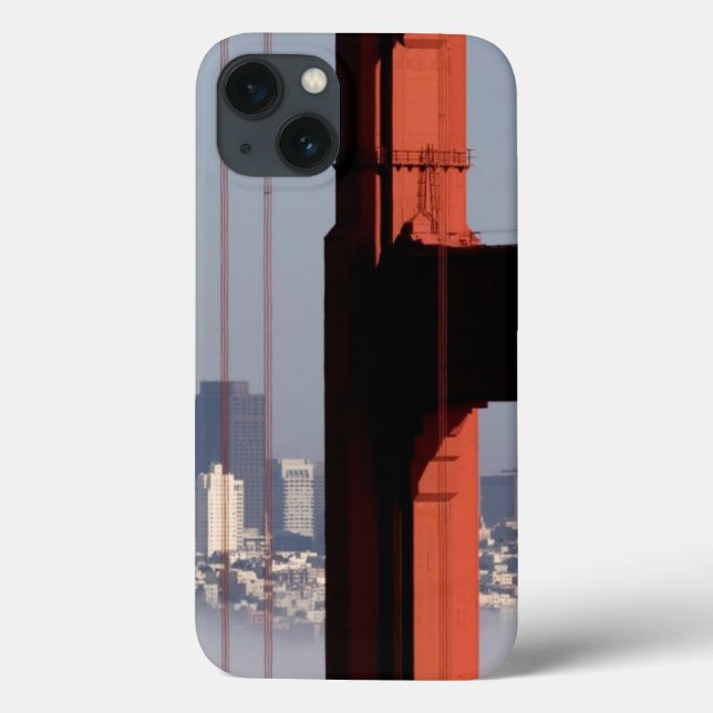 San Francisco Skyline from Golden Gate Bridge. Case-Mate iPhone Case (Back)