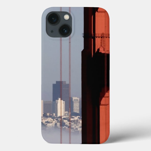 San Francisco Skyline from Golden Gate Bridge. Case-Mate iPhone Case (Back)