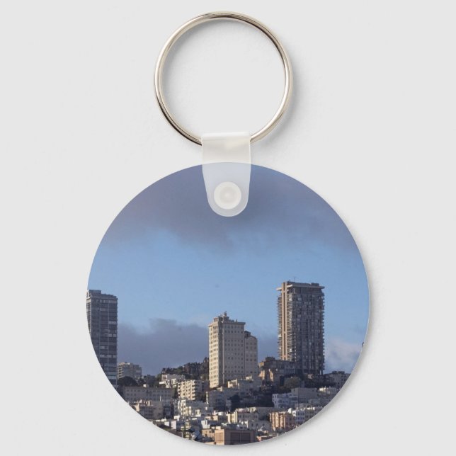 San Francisco Skyline Keychain (Front)