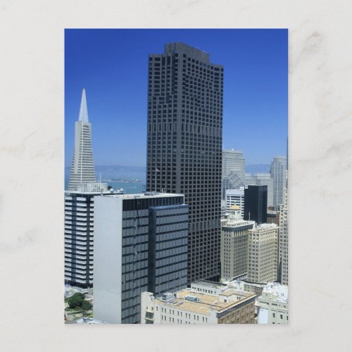 San Francisco Skyline of Financial District Postcard