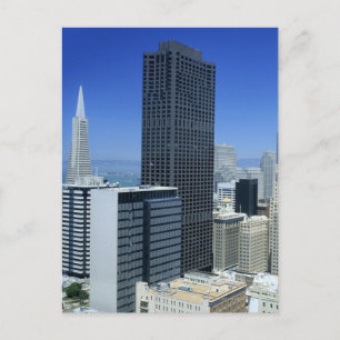 San Francisco, Skyline of Financial District Postcard