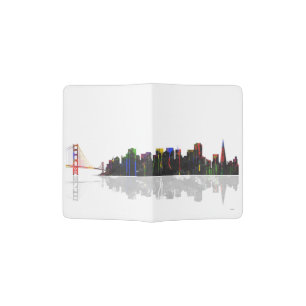 SAN FRANCISCO SKYLINE - Passport Holder