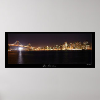 San Francisco Skyline Poster