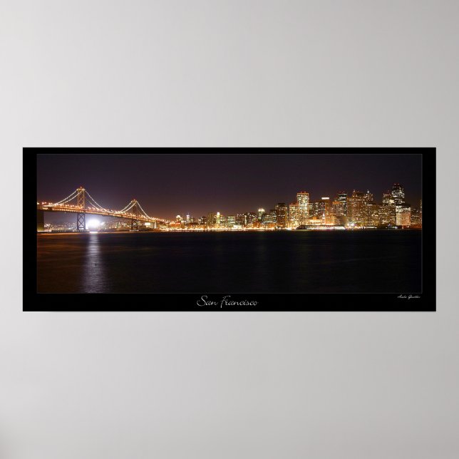 San Francisco Skyline Poster (Front)