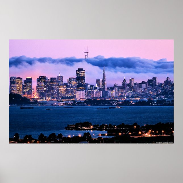 San Francisco Skyline Poster (Front)