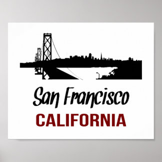 San Francisco (standard picture frame size) Poster