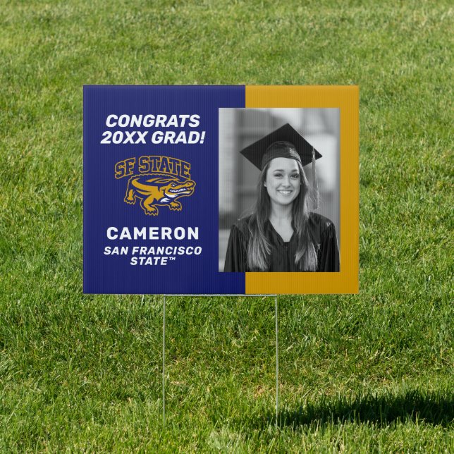 San Francisco State | Congrats Grad Sign (Insitu)