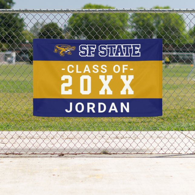 San Francisco State Graduate Banner (Insitu)