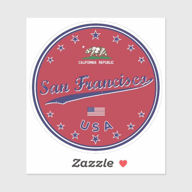 San Francisco Sticker (Sheet)