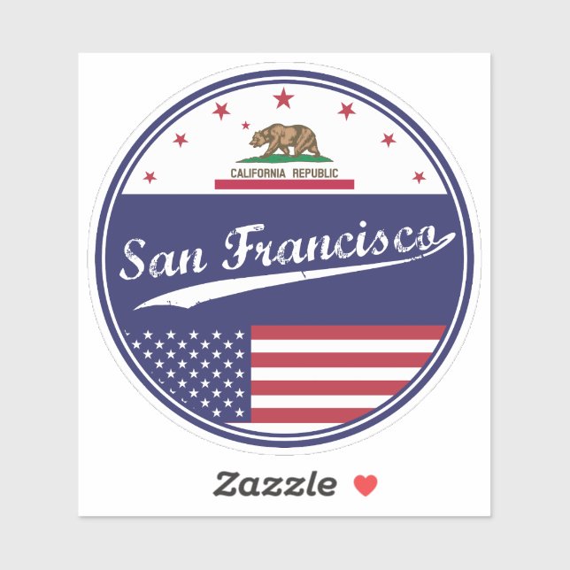 San Francisco Sticker (Sheet)