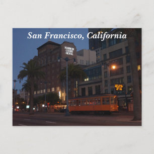 San Francisco Street Car #2 Postcard