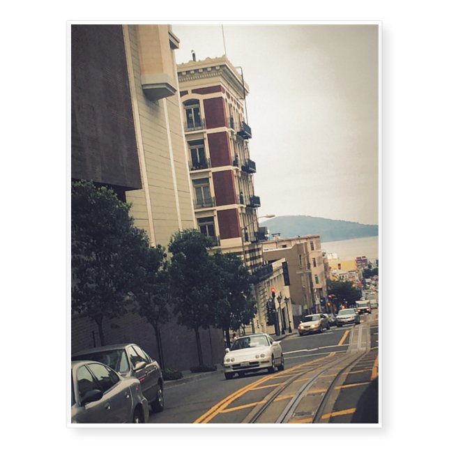 San Francisco Street Temporary Tattoos (Front)