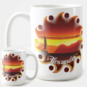 San Francisco Sunset 1124 Coffee Mug