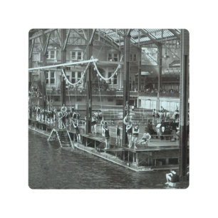 San Francisco Sutro Baths Metal Print