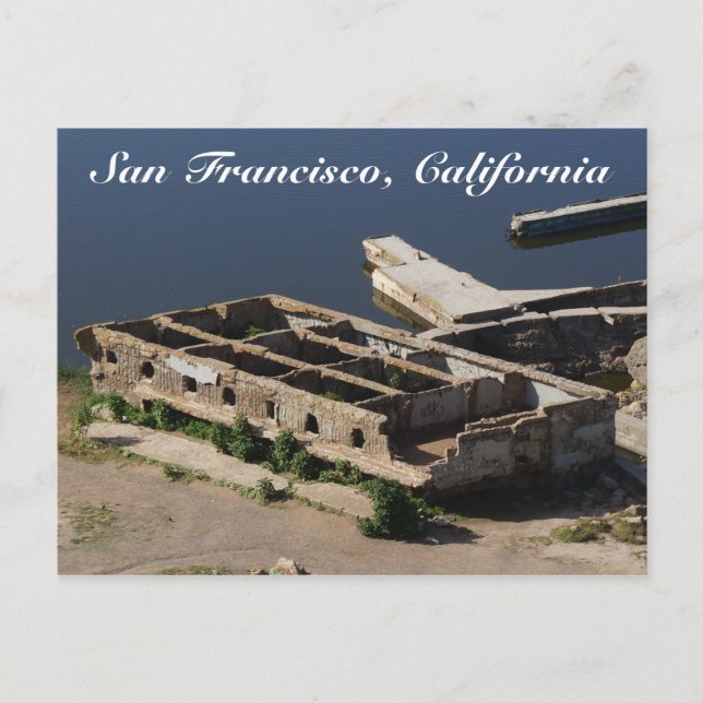 San Francisco Sutro Baths Ruins #2 Postcard (Front)