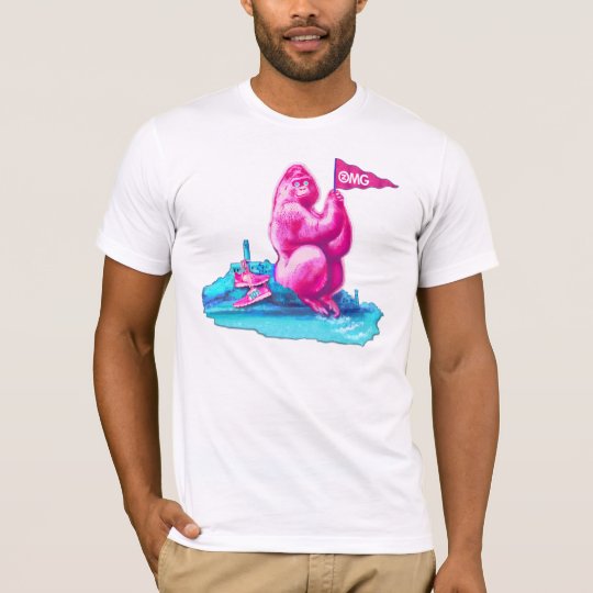 San Francisco "talenthousecontest" pink gorilla T-Shirt