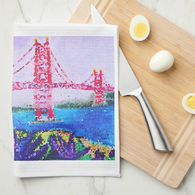 San Francisco Tea Towel (Quarter Fold)