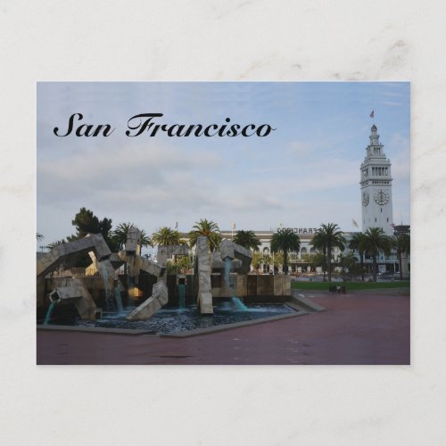 San Francisco The Embarcadero Postcard