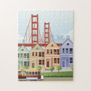 San Francisco The Painted Ladies Jigsaw Puzzle