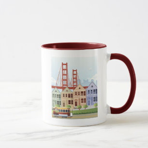 San Francisco The Painted Ladies Mug