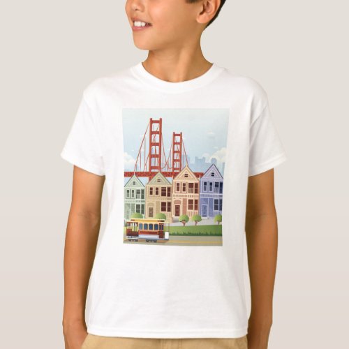 San Francisco  The Painted Ladies T_Shirt