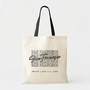 San Francisco Tote Bag Corporate Event Welcome Bag