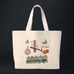San Francisco Tote Welcome Wedding Bag<br><div class="desc">A San Francisco Tote Welcome Wedding Bag is an ideal choice to greet guests. With a charming depiction of iconic San Francisco landmarks or the city's skyline, this bag is a perfect souvenir. It can hold various goodies and essentials for your guests to enjoy and explore the city. Stylish and...</div>