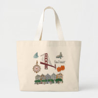 San Francisco Tote Welcome Wedding Bag 