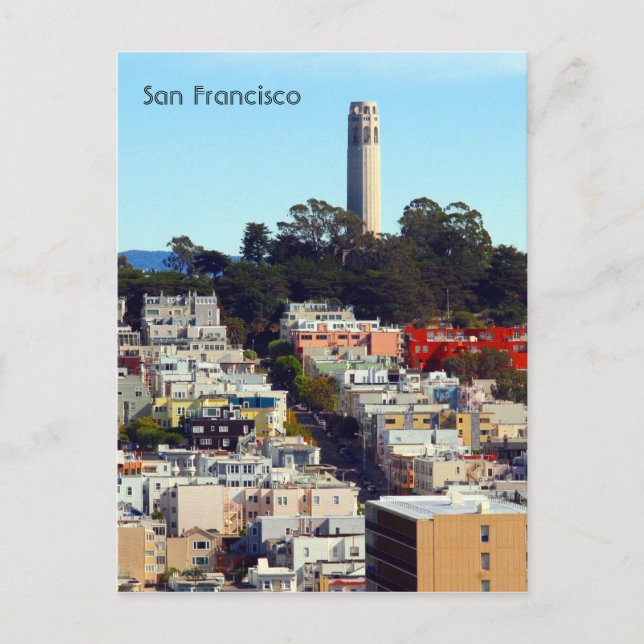 san francisco tower postcard (Front)