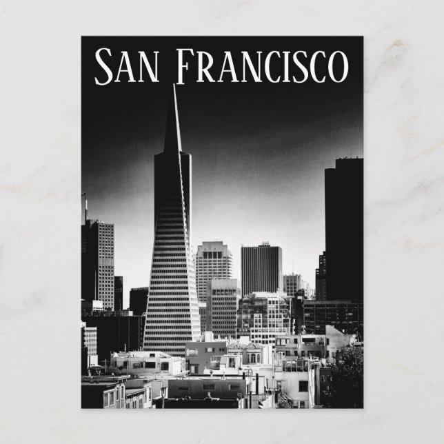 San Francisco travel Postcard (Front)