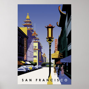 San Francisco Travel Poster