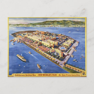 San Francisco Treasure Island Postcard