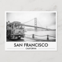 San Francisco Trolley at Golden Gate Bridge