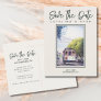 San Francisco Trolley Wedding Save the Date Postcard