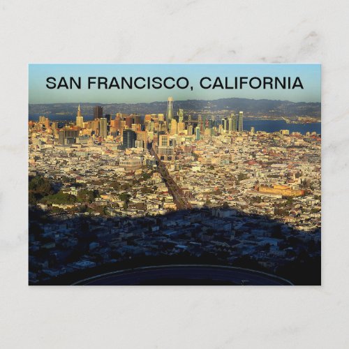 San Francisco Twin Peaks 1 Postcard