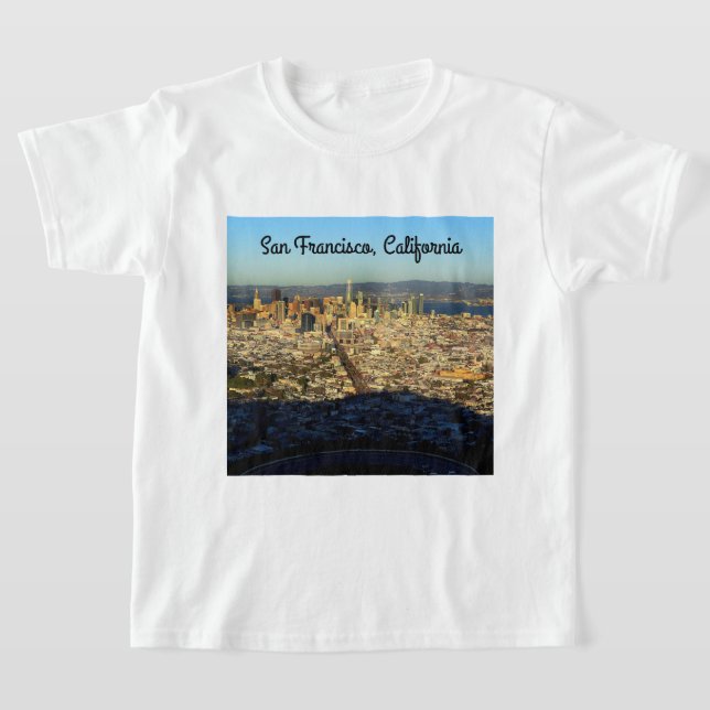 San Francisco Twin Peaks #1 T-shirt (Laydown)