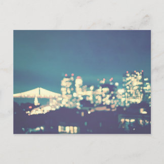 San Francisco Twinkle Original Photograph Postcard
