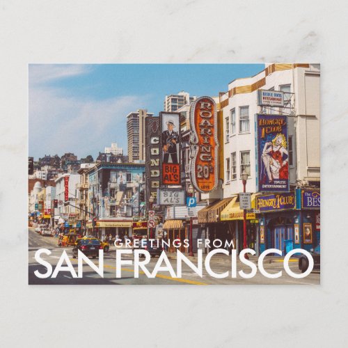 San Francisco United States Postcard