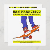 San Francisco, USA Skate (Front/Back)