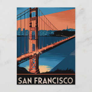 San Francisco USA vintage Postcard