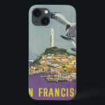 San Francisco USA Vintage Travel cases<br><div class="desc">Using the "Customize it" function,  add your own text if you wish. See my store for more items with this print.</div>
