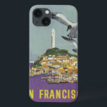 San Francisco USA Vintage Travel cases<br><div class="desc">Using the "Customize it" function,  add your own text if you wish. See my store for more items with this print.</div>
